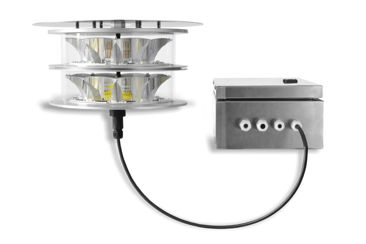 SEGS23P20K_2K - Aircraft Warning Light MIOLAB-M1_23S: Dual mode, Medium Intensity Type A / Type B