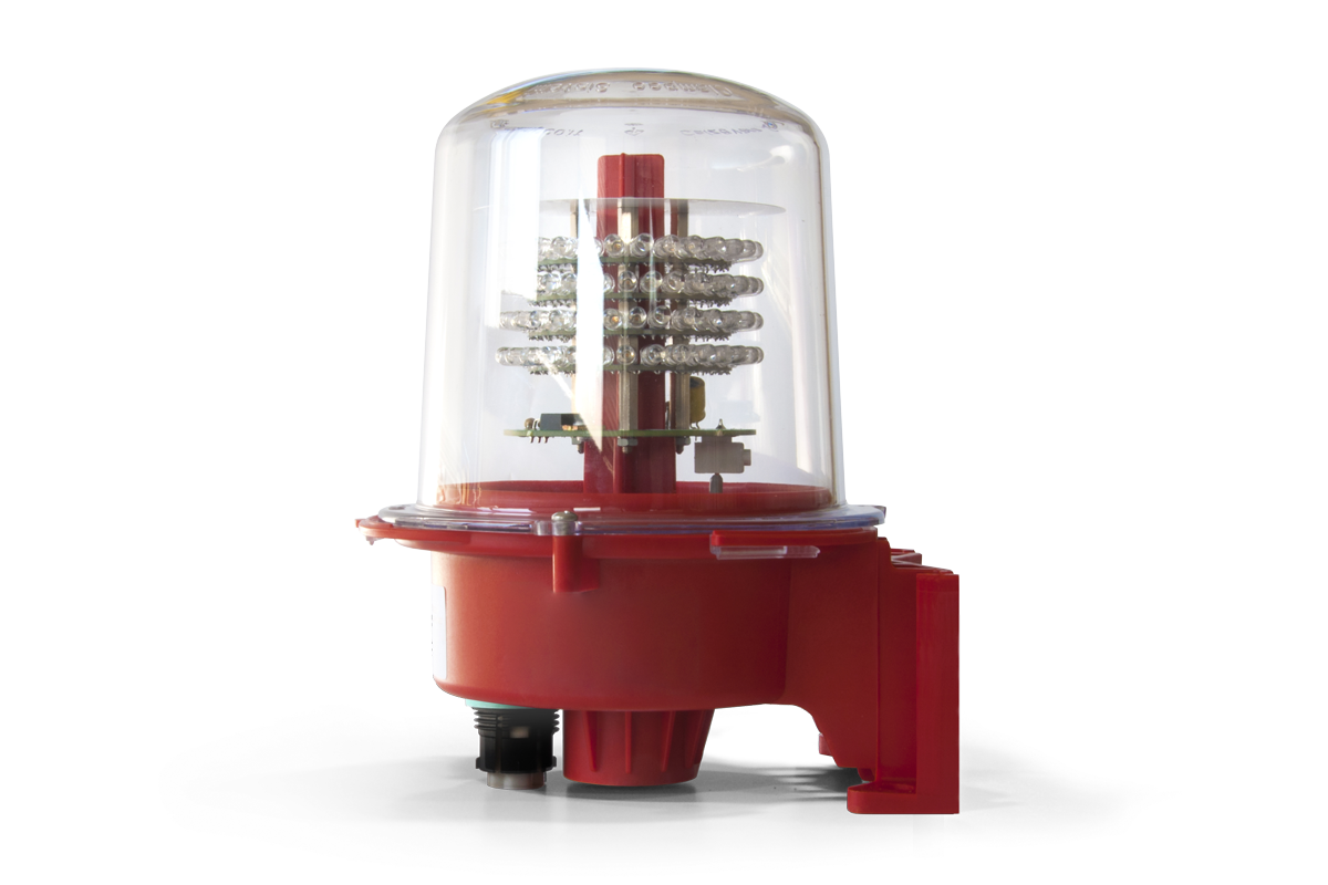 Aircraft Warning Light SEGSxxB32: Single, Low Intensity Type B
